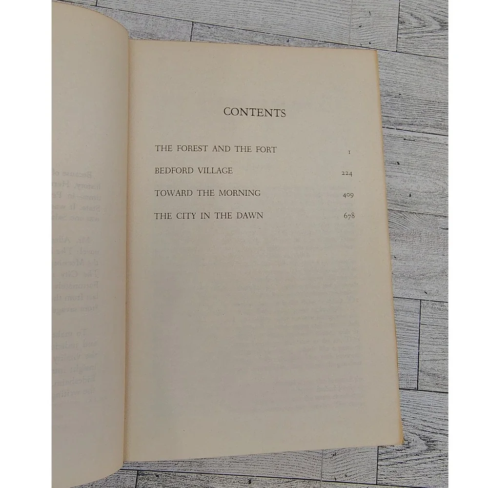 The City in the Dawn 1950 Hervey Allen‎ HC Rinehart Vtg Colonial Frontier Epic